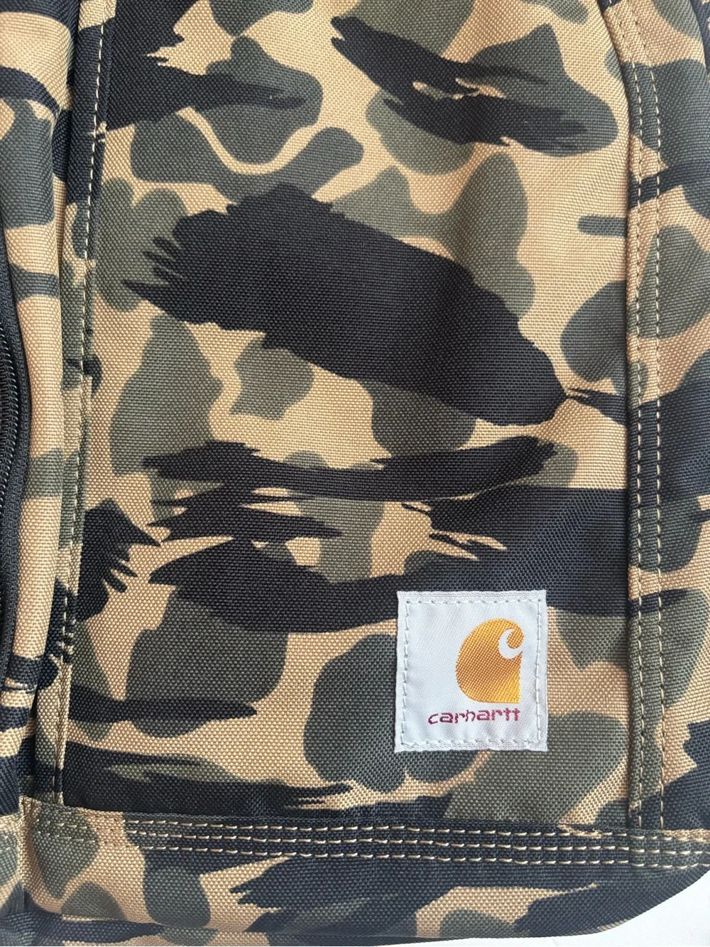 Carhartt Durable Sling Bag Blind Duck Camo Crossbody Backpack Waterproof Travel
